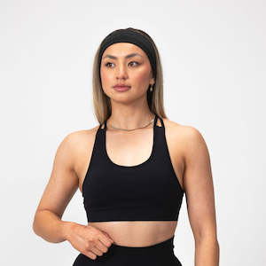 Tops: Elevate V2 Black Sports Bra