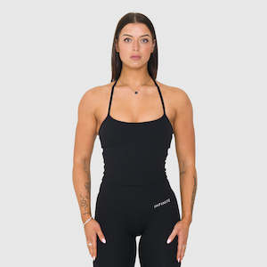 Luna Black Singlet