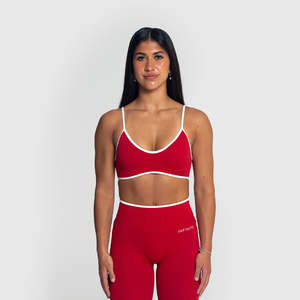 Sports Bras: Form Red Sports Bra