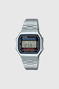 UNISEX: A168WA-1W - Silver