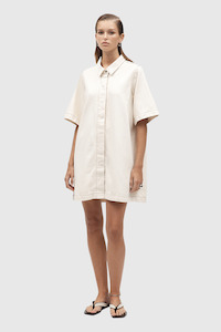 WOMENS: Darla Dress - Ecru