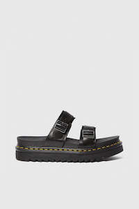 Dr Martens: Myles Slip On Sandals - Black