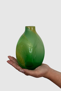 Vases Planters: Watercolour Bud Vase - Green