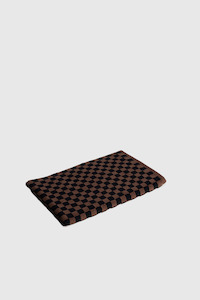 Bathroom: Beppu Bath Mat - Tabac/Noir