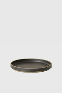 Bathroom: Plate 185mm - Black
