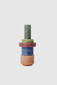 Candles: Candle Stack 03 - Brown