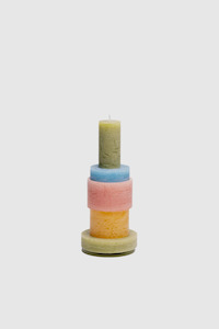 Candles: Candle Stack 03 - Pink / Yellow