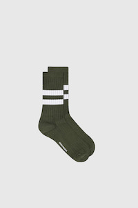 Infinite Gifts For Him: Bjarki Cotton Sport Sock - Beech Green