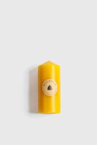 Made: 65x150mm Pillar Candle - Beeswax