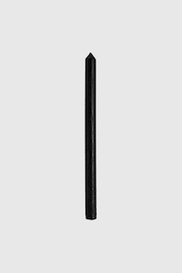 330mm Household Taper Candle - Black