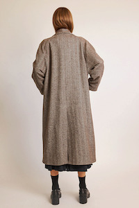 Daylight Moon: Once In A Lifetime Coat - Brown