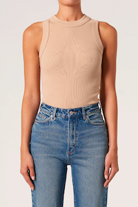 Jonesy Singlet - Oat