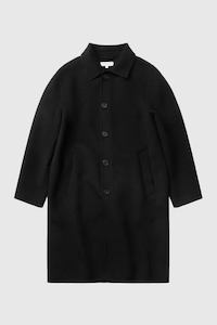 Wyatt Wool Coat - Black