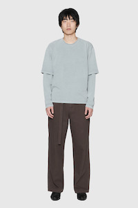 Sale Clothing: LS Layer Tee - Steel