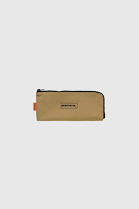 Flat Pen Case - Beige