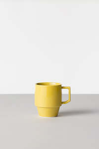 Cups: Block Mug Big - Mustard
