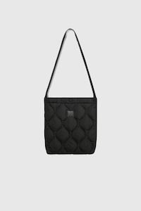 Taion: Military Cross Body Down Bag Medium - Black