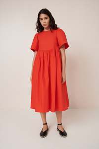Sale Under 300: Maquette Dress - Scarlet