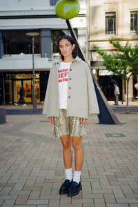 Sale Over 250: Notes on a Theme Jacket - Sage Jacquard