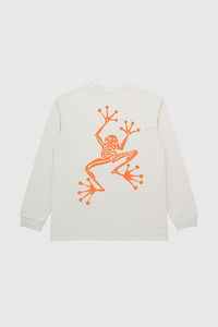 Mens: Sticky Hands L/S Tee - White
