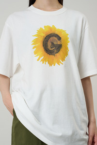Mens: G-Flower Tee - White