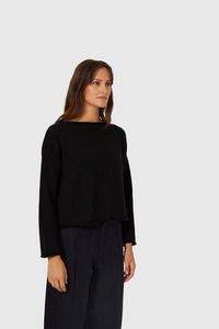 Womens: Doll's Reversible Cardigan - Black