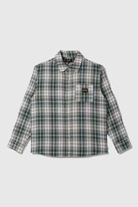 Sale Under 250: Flannel Shirt - Green Plaid