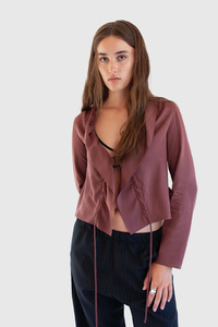 Sale Under 300: Shall We Blouse - Tuscan Red