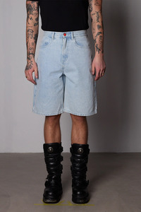 Sale Under 250: Super Loose Shorts - Light Blue