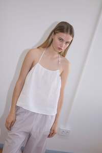 Sale Under 250: O Ring Halter - White