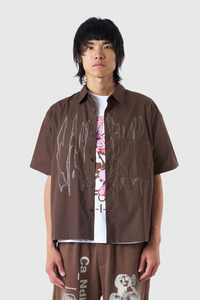 Sale Under 250: Razor SS Shirt - Brown
