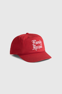 Unisex: Family Recipes Cap - Red
