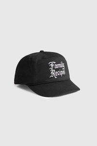 Unisex: Family Recipes Cap - Black