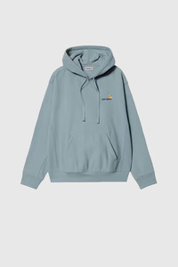 Hooded American Script Sweat - Citadel