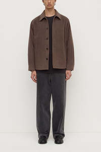 Mens: Noah Wool Jacket - Cocoa Marle