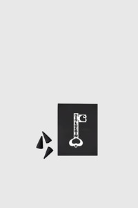Locked Cone Incense - White / Black