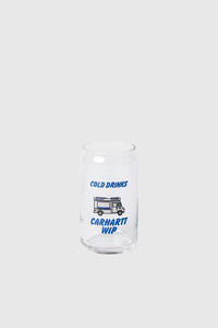 Cold Drinks Can Glass - Clear