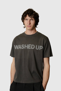 Washed Up Tide T-Shirt - Charcoal