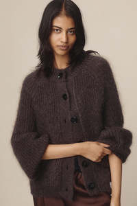 Sale Over 250: Jasper Cardigan - Tapenade
