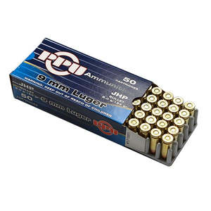 PPU 9mm 124gr JHP