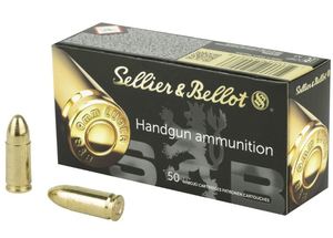 Ammunition: Sellier & Bellot 9mm 124gr FMJ