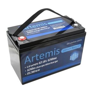 Products: Artemis Standard Series Lithium Battery 12V 120Ah – Infinity RV Infinity Caravans Motorhomes Sales & Service