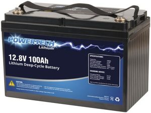 Powertech 12.8V 100Ah Lithium Battery – Infinity RV Infinity Caravans Motorhom&hellip;