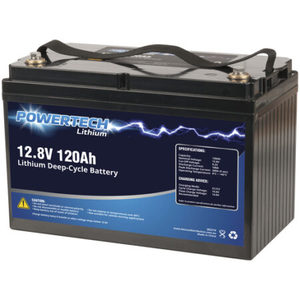 Products: Powertech 12.8V 120Ah Lithium Battery – Infinity RV Infinity Caravans Motorhomes Sales & Service