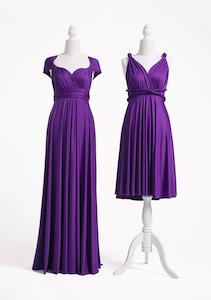 Infinity Dresses: Purple Multiway Infinity Dress