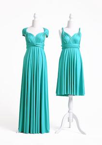 Infinity Dresses: Turquoise Multiway Infinity Dress