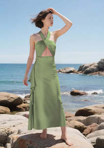 All: SandSea™ Olive Green Infinity Beach Dress