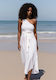 SandSea™ White Infinity Beach Dress