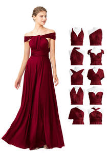 All: Multiway Convertible Infinity Evening Dress