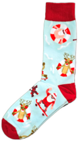 Products: Sloth Sox- Xmas Summer Socks